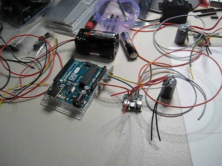Arduino Uno is used for one of the 2026 Exhibition version.